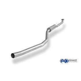 Silencieux avant sport inox pour HONDA CIVIC 10 TYPE R (FK801)