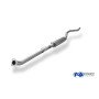 Silencieux avant sport inox pour HONDA CIVIC 10 TYPE R (FK801)