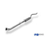 Silencieux avant sport inox pour HONDA CIVIC 10 TYPE R