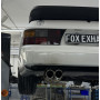 Catback silencieux arrière sport inox 2x80mm type 25 pour PORSCHE 944