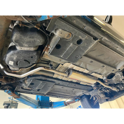 Silencieux avant sport inox pour FIAT 500/500C