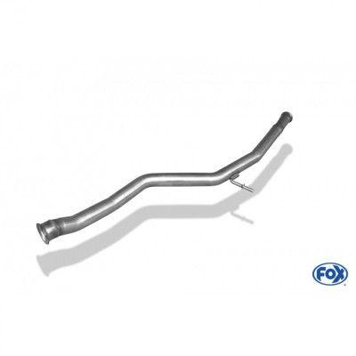 DESTOCKAGE - Tube de suppression de silencieux avant inox pour PEUGEOT 206 S16 (fixation à olive)