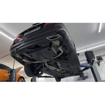 Silencieux arrière duplex sport 100% inox sur sortie d'origine pour MERCEDES CLASSE E TYPE S213