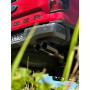 Silencieux arrière duplex sport 100% inox 2x100mm type 25 (émaillé noir) pour FORD RANGER DOUBLE CABINE (09/2020-)