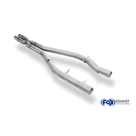 Tube de suppression de silencieux avant inox pour CHRYSLER 300C SRT8