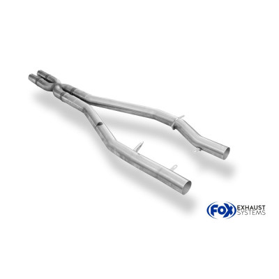 Stainless front silencer removal tube for CHRYSLER 300C SRT8