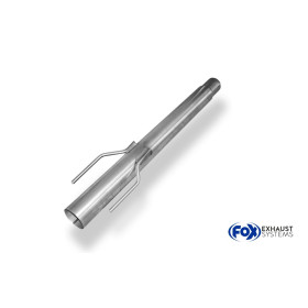 Tube de suppression de silencieux avant inox pour OPEL VECTRA C OPC BERLINE