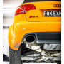 Catback duplex sport 100% inox 1x160x130mm pour AUDI RS4 type B7