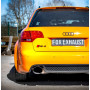 Catback duplex sport 100% inox 1x160x130mm pour AUDI RS4 type B7
