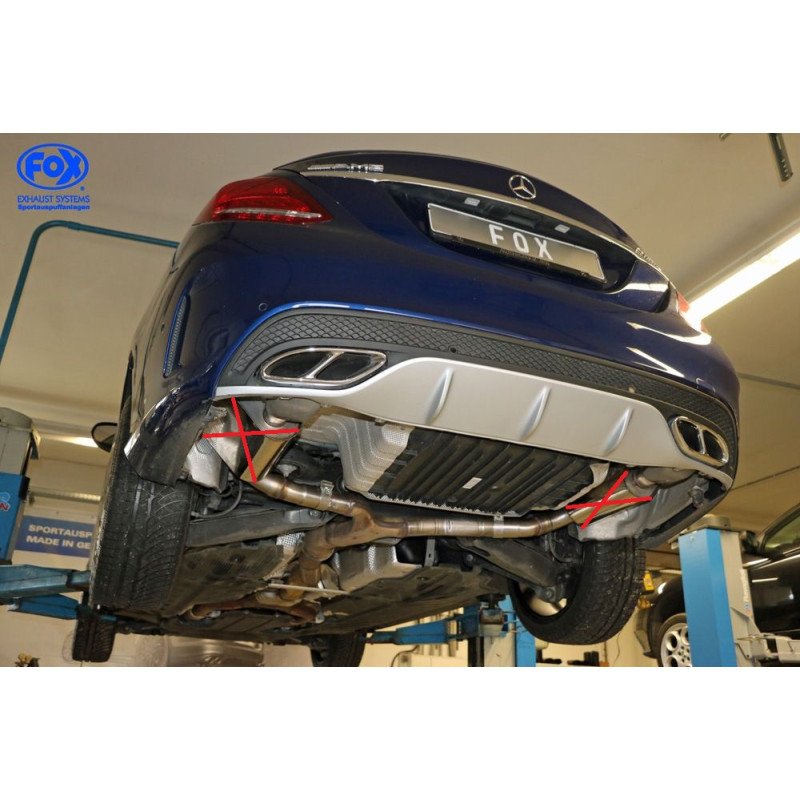 Enjoliveurs De Sortie D'Échappement Pour Mercedes Classe A (W177) & Classe E Coupé (W238) - Réf. A2058852221/A2058852321