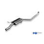 Silencieux avant inox pour AUDI 100 QUATTRO TYPE C3
