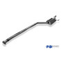 Silencieux avant inox pour AUDI 100 QUATTRO TYPE C3