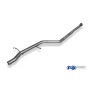 Tube de suppression de silencieux avant inox pour AUDI 100 QUATTRO TYPE C3