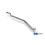 copy of Silent stainless steel rear 1x135x80mm type 52 for HONDA CIVIC IV