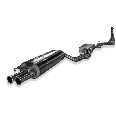 Demi-ligne d'échappement sport 100% inox FOX (2x50mm type 12R) pour MERCEDES 123 4 cylindres