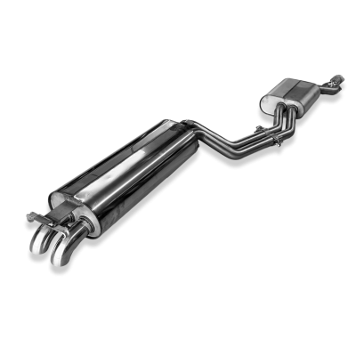 Demi-ligne d'échappement sport 100% inox FOX (2x55mm type 26) pour MERCEDES 123 4 cylindres