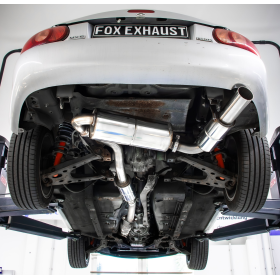 Catback look JDM 100% inox pour MAZDA MX5 TYPE NB