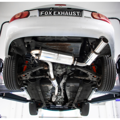 Catback look JDM 100% inox pour MAZDA MX5 TYPE NB