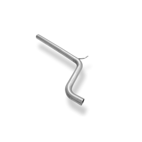 Stainless front silencer removal tube for AUDI A1 40 TFSI (WITHOUT FAP)