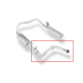 Tube de descente de collecteur inox pour MERCEDES CLASSE G 300 GD TYPE 463