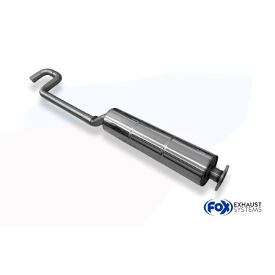 Silencieux avant inox pour VOLKSWAGEN GOLF MK8 GTE