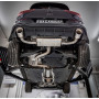 Catback avec silencieux arrière duplex inox 1x125mm type 24 pour VOLKSWAGEN GOLF MK8 GTI