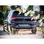 Catback avec silencieux arrière duplex inox 1x160x130mm type 38 pour VOLKSWAGEN GOLF MK8 GTI