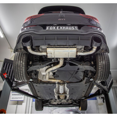 copy of Silencieux arrière duplex inox 1x135x80mm type 53 pour VOLSWAGEN BEETLE TYPE 1C/9C/1Y