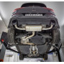 Catback avec silencieux arrière duplex inox 1x160x130mm type 38 (émaillé noir) pour VOLKSWAGEN GOLF MK8 GTI