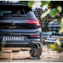 Catback avec silencieux arrière duplex inox 1x160x130mm type 38 (émaillé noir) pour VOLKSWAGEN GOLF MK8 GTI