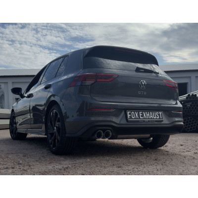 copy of Silencieux arrière duplex inox 1x135x80mm type 53 pour VOLSWAGEN BEETLE TYPE 1C/9C/1Y