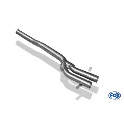 DESTOCKAGE - Tube de suppression de silencieux intermédiaire inox pour BMW 325Ti COMPACT TYPE E46