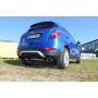 Silent rear duplex stainless steel 1x115x85mm type 38 for OPEL MOKKA 4x2/4x4