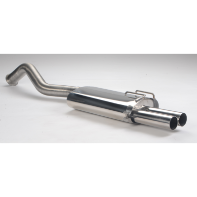 copy of Silencieux arrière duplex inox 1x135x80mm type 53 pour VOLSWAGEN BEETLE TYPE 1C/9C/1Y