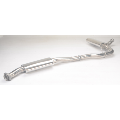 Silencieux avant + intermédiaire inox sur mesure pour RENAULT R21 2.0L TURBO