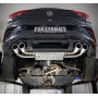 copy of Silent rear duplex stainless steel 2x90mm type 16 for VOLKSWAGEN T-ROC