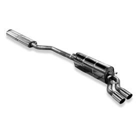 Silencieux arrière et avant sport inox pour BMW 635CSI TYPE E24 (-04/1982)