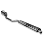 Silencieux arrière et avant sport inox pour BMW 635CSI TYPE E24 (-04/1982)
