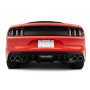 Silent rear duplex stainless steel 1x100mm type 67 for FORD MUSTANG MK6 COUPE/CABRIOLET