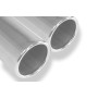 Stainless rear stainless steel 4x100mm type 12 for CORVETTE C6