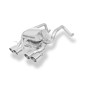 Stainless rear stainless steel 4x100mm type 16 for CORVETTE C6