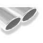 Stainless rear stainless steel 4x100mm type 16 for CORVETTE C6