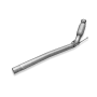copy of Silent rear duplex stainless steel 1x160x80mm type 53 for VOLKSWAGEN T5/T6 4-MOTION