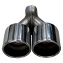Embout inox 2x90mm type 16 pour PEUGEOT 208 GTI