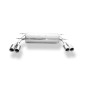 Silent rear duplex stainless steel 2x76mm type 13 for MAZDA MX5 TYPE NC