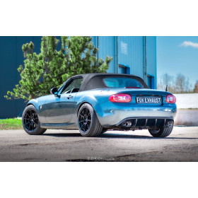 copy of Silent rear duplex stainless steel 1x90mm type 13 for MAZDA MX5 TYPE NC