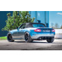 copy of Silent rear duplex stainless steel 1x90mm type 13 for MAZDA MX5 TYPE NC