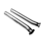 Silencieux arrière duplex inox 1x135x80mm type 53 pour VOLSWAGEN BEETLE TYPE 1C/9C/1Y