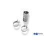 Tube de suppression de silencieux avant inox pour SKODA KAROQ 4x4