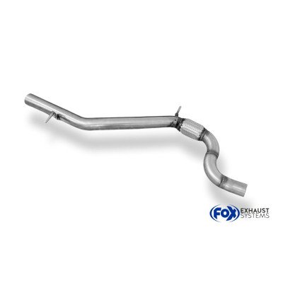 Tube de suppression de silencieux avant inox pour SKODA KAROQ 4x4